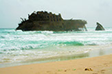 Kaapverdische eiland kaapverdië strand cauri reizen natuur zon zee vakantie vulkaan São  Vicente sao Nicolau Santo Antão antao Paúl cabo verde